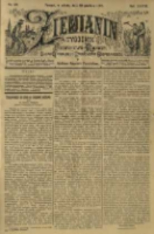 Ziemianin. Tygodnik przemysłowo-rolniczy; organ Centralnego Towarzystwa Gospodarczego w Wielkiem Księstwie Poznańskiem 1898.12.10 R.48 Nr50
