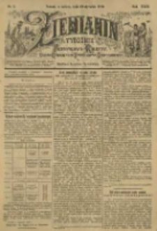Ziemianin. Tygodnik przemysłowo-rolniczy; organ Centralnego Towarzystwa Gospodarczego w Wielkiem Księstwie Poznańskiem 1899.01.28 R.49 Nr4
