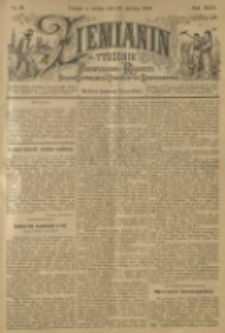 Ziemianin. Tygodnik przemysłowo-rolniczy; organ Centralnego Towarzystwa Gospodarczego w Wielkiem Księstwie Poznańskiem 1899.06.10 R.49 Nr23