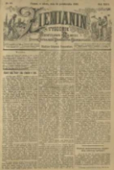 Ziemianin. Tygodnik przemysłowo-rolniczy; organ Centralnego Towarzystwa Gospodarczego w Wielkiem Księstwie Poznańskiem 1899.10.14 R.49 Nr41