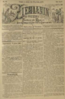 Ziemianin. Tygodnik przemysłowo-rolniczy; organ Centralnego Towarzystwa Gospodarczego w Wielkiem Księstwie Poznańskiem 1899.12.30 R.49 Nr52