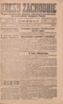 Kresy Zachodnie: pismo poświęcone obronie interes&oacute;w narodowych na zachodnich ziemiach Polski 1924.01.09 R.2 Nr4