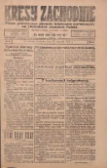 Kresy Zachodnie: pismo poświęcone obronie interes&oacute;w narodowych na zachodnich ziemiach Polski 1924.01.13 R.2 Nr6
