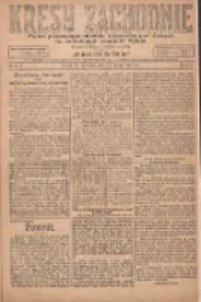Kresy Zachodnie: pismo poświęcone obronie interes&oacute;w narodowych na zachodnich ziemiach Polski 1924.02.23 R.2 Nr23