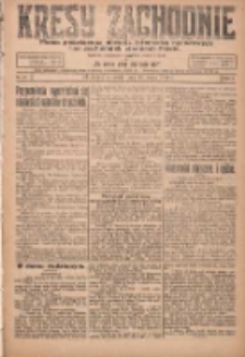 Kresy Zachodnie: pismo poświęcone obronie interes&oacute;w narodowych na zachodnich ziemiach Polski 1924.03.20 R.2 Nr34