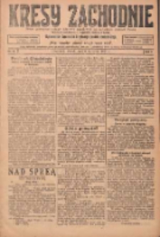 Kresy Zachodnie: pismo poświęcone obronie interesów narodowych na zachodnich ziemiach Polski 1924.04.08 R.2 Nr49