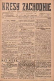 Kresy Zachodnie: pismo poświęcone obronie interes&oacute;w narodowych na zachodnich ziemiach Polski 1924.05.06 R.2 Nr71