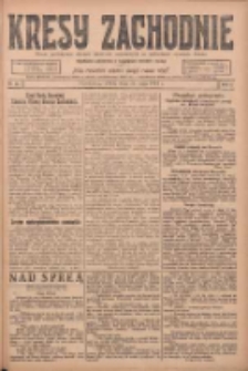 Kresy Zachodnie: pismo poświęcone obronie interes&oacute;w narodowych na zachodnich ziemiach Polski 1924.05.24 R.2 Nr86