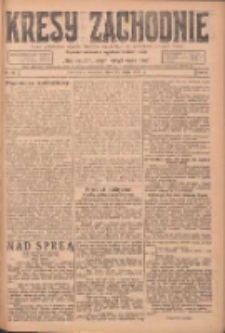 Kresy Zachodnie: pismo poświęcone obronie interes&oacute;w narodowych na zachodnich ziemiach Polski 1924.05.29 R.2 Nr90