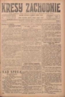 Kresy Zachodnie: pismo poświęcone obronie interes&oacute;w narodowych na zachodnich ziemiach Polski 1924.06.01 R.2 Nr92