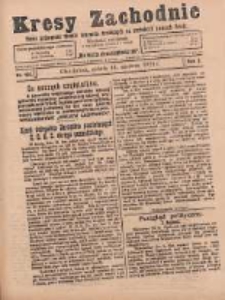 Kresy Zachodnie: pismo poświęcone obronie interes&oacute;w narodowych na zachodnich ziemiach Polski 1924.06.14 R.2 Nr102