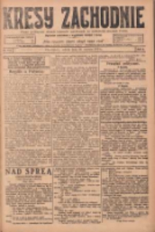 Kresy Zachodnie: pismo poświęcone obronie interes&oacute;w narodowych na zachodnich ziemiach Polski 1924.06.28 R.2 Nr113