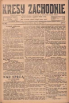 Kresy Zachodnie: pismo poświęcone obronie interes&oacute;w narodowych na zachodnich ziemiach Polski 1924.07.12 R.2 Nr125