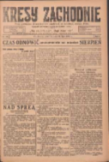 Kresy Zachodnie: pismo poświęcone obronie interes&oacute;w narodowych na zachodnich ziemiach Polski 1924.07.24 R.2 Nr135