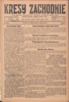 Kresy Zachodnie: pismo poświęcone obronie interes&oacute;w narodowych na zachodnich ziemiach Polski 1924.08.03 R.2 Nr144