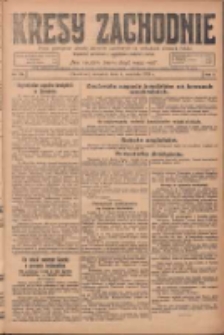 Kresy Zachodnie: pismo poświęcone obronie interes&oacute;w narodowych na zachodnich ziemiach Polski 1924.09.04 R.2 Nr170
