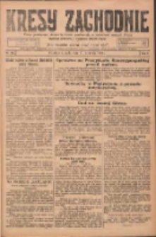 Kresy Zachodnie: pismo poświęcone obronie interes&oacute;w narodowych na zachodnich ziemiach Polski 1924.09.17 R.2 Nr181
