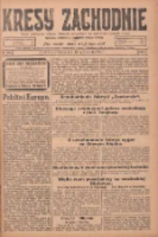 Kresy Zachodnie: pismo poświęcone obronie interes&oacute;w narodowych na zachodnich ziemiach Polski 1924.10.19 R.2 Nr209