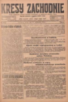 Kresy Zachodnie: pismo poświęcone obronie interes&oacute;w narodowych na zachodnich ziemiach Polski 1924.10.28 R.2 Nr216