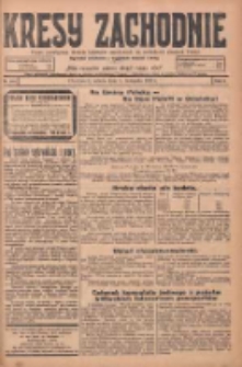 Kresy Zachodnie: pismo poświęcone obronie interes&oacute;w narodowych na zachodnich ziemiach Polski 1924.11.01 R.2 Nr220