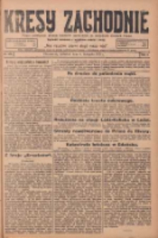 Kresy Zachodnie: pismo poświęcone obronie interesów narodowych na zachodnich ziemiach Polski 1924.11.06 R.2 Nr223