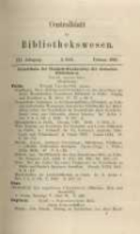 Centralblatt für Bibliothekswesen. 1886.02 Jg.3 heft 2