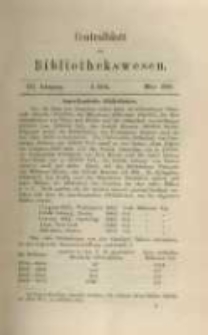Centralblatt für Bibliothekswesen. 1886.03 Jg.3 heft 3
