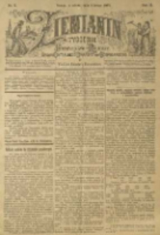 Ziemianin. Tygodnik przemysłowo-rolniczy; organ Centralnego Towarzystwa Gospodarczego w Wielkiem Księstwie Poznańskiem 1901.02.02 R.51 Nr5