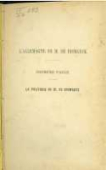 L'Allemagne de m. de Bismarck