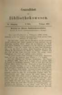 Centralblatt für Bibliothekswesen. 1887.02 Jg.4 heft 2