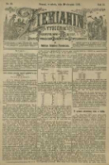 Ziemianin. Tygodnik przemysłowo-rolniczy; organ Centralnego Towarzystwa Gospodarczego w Wielkiem Księstwie Poznańskiem 1901.08.10 R.51 Nr32