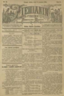 Ziemianin. Tygodnik przemysłowo-rolniczy; organ Centralnego Towarzystwa Gospodarczego w Wielkiem Księstwie Poznańskiem 1901.09.21 R.51 Nr38