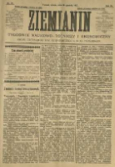 Ziemianin. Tygodnik naukowo-rolniczy i ekonomiczny; organ Centralnego Towarzystwa Gospodarczego w Wielkiem Księstwie Poznańskiem 1905.12.16 R.55 Nr50