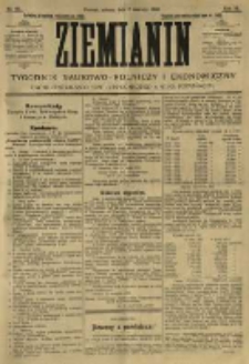 Ziemianin. Tygodnik naukowo-rolniczy i ekonomiczny; organ Centralnego Towarzystwa Gospodarczego w Wielkiem Księstwie Poznańskiem 1906.06.02 R.56 Nr22