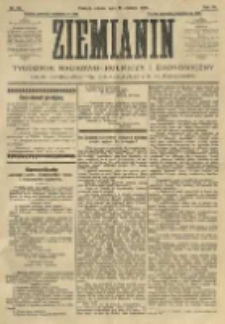 Ziemianin. Tygodnik naukowo-rolniczy i ekonomiczny; organ Centralnego Towarzystwa Gospodarczego w Wielkiem Księstwie Poznańskiem 1906.06.16 R.56 Nr24