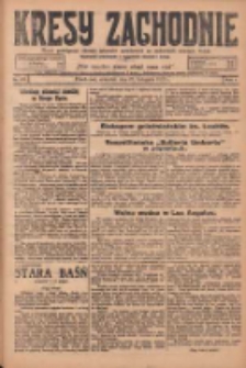 Kresy Zachodnie: pismo poświęcone obronie interesów narodowych na zachodnich ziemiach Polski 1924.11.27 R.2 Nr241