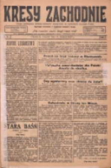 Kresy Zachodnie: pismo poświęcone obronie interesów narodowych na zachodnich ziemiach Polski 1925.01.15 R.3 Nr11
