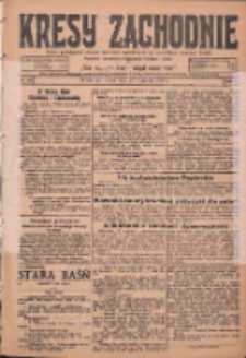 Kresy Zachodnie: pismo poświęcone obronie interes&oacute;w narodowych na zachodnich ziemiach Polski 1925.01.20 R.3 Nr15
