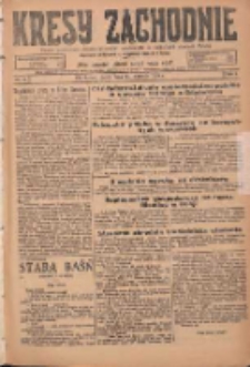 Kresy Zachodnie: pismo poświęcone obronie interesów narodowych na zachodnich ziemiach Polski 1925.01.23 R.3 Nr18