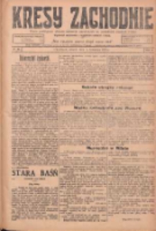 Kresy Zachodnie: pismo poświęcone obronie interesów narodowych na zachodnich ziemiach Polski 1925.04.07 R.3 Nr80