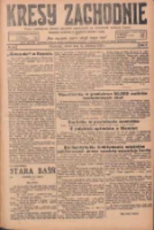 Kresy Zachodnie: pismo poświęcone obronie interesów narodowych na zachodnich ziemiach Polski 1925.04.11 R.3 Nr84