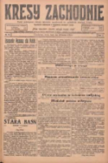 Kresy Zachodnie: pismo poświęcone obronie interesów narodowych na zachodnich ziemiach Polski 1925.04.22 R.3 Nr92