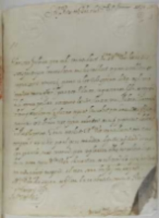 List kardynała H. Gaetaniego do króla Zygmunta III, Rzym 01.01.1598