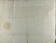 List Ludwika XIII króla Francji do króla Zygmunta III, Paryż 03.07.1614