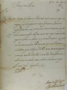 List kardynała Ludovisiego do króla Zygmunta III, Rzym 22.09.1621
