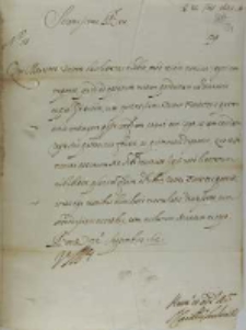 List kardynała Ludovisiego do króla Zygmunta III, Rzym 22.09.1621