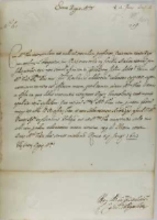 List kardynała Magalottiego do króla Zygmunta III, Rzym 12.06.1627