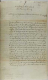 List Stanisława Karnkowskiego, arcybiskupa gnieźnieńskiego do króla Zygmunta III, Łowicz 18.02.1602