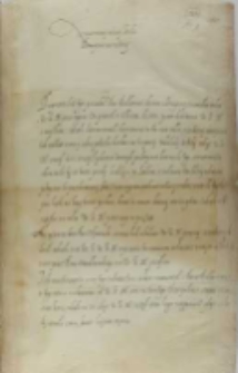 List Olbrachta Łaskiego, wojewody sieradzkiego do króla Zygmunta III, Łask 06.04.1602