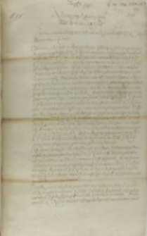 List Jerzego Mniszka, wojewody sandomierskiego do króla Zygmunta III, Sambor 24.05.1603
